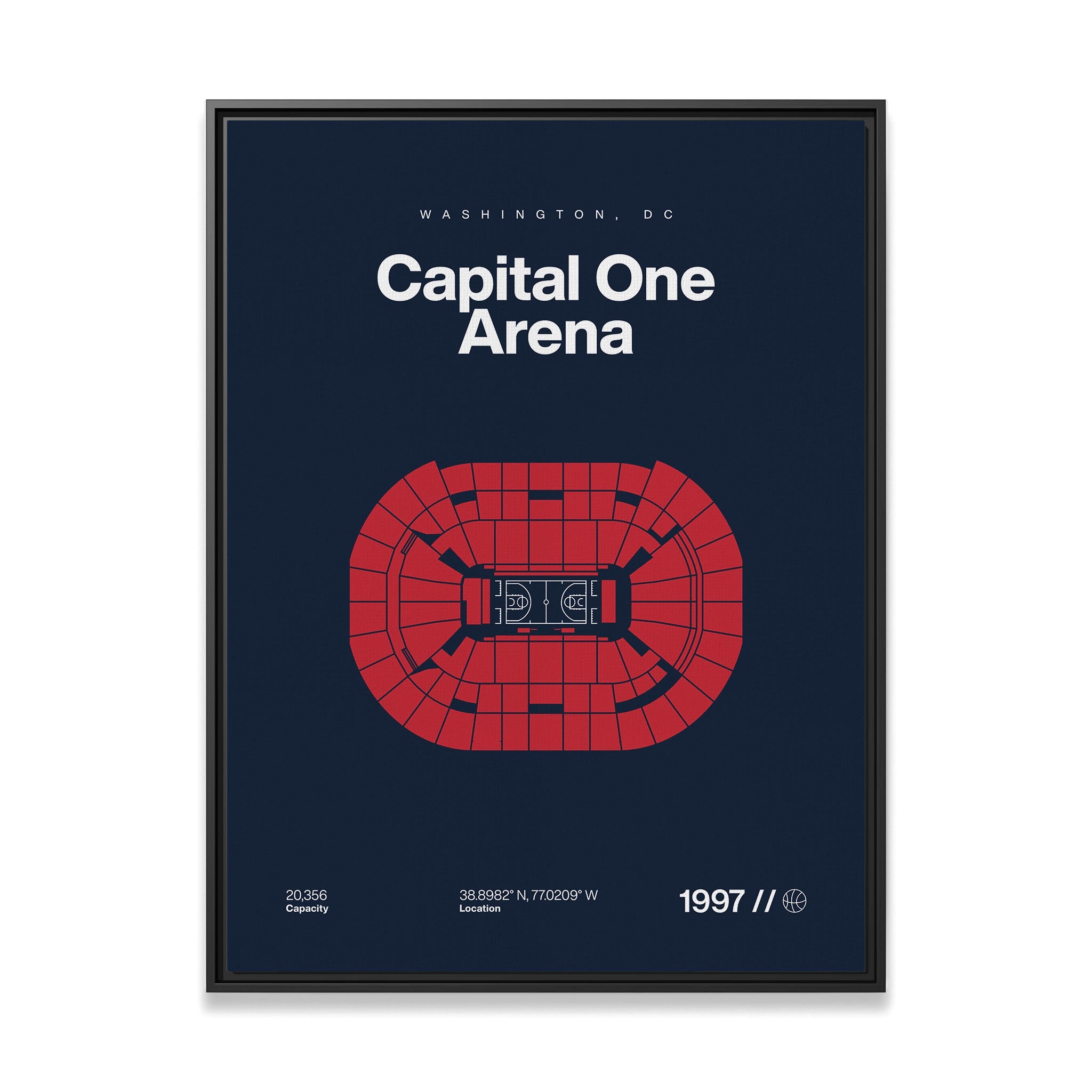 Washington Basketball Arena Bold