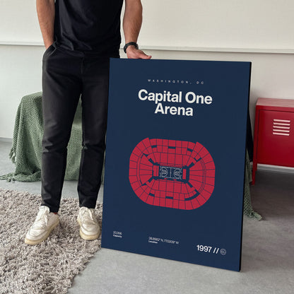 Washington Basketball Arena Bold