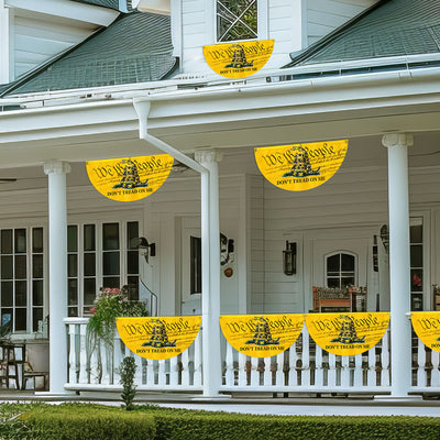 Gadsden Don’t Tread On Me We The People Non-Pleated Fan Flag