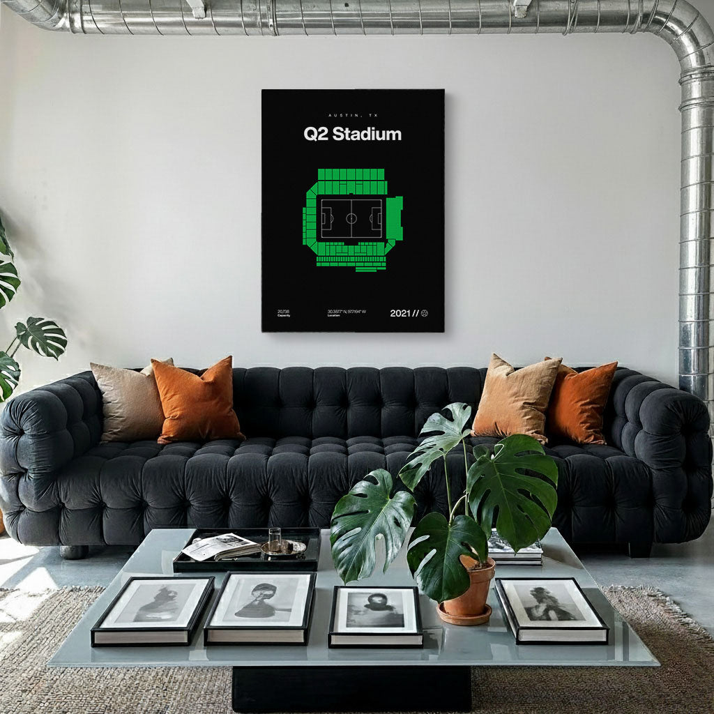 Austin Soccer Stadium Bold