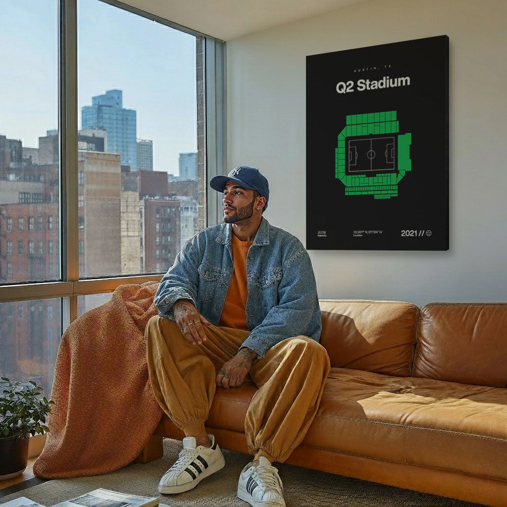 Austin Soccer Stadium Bold