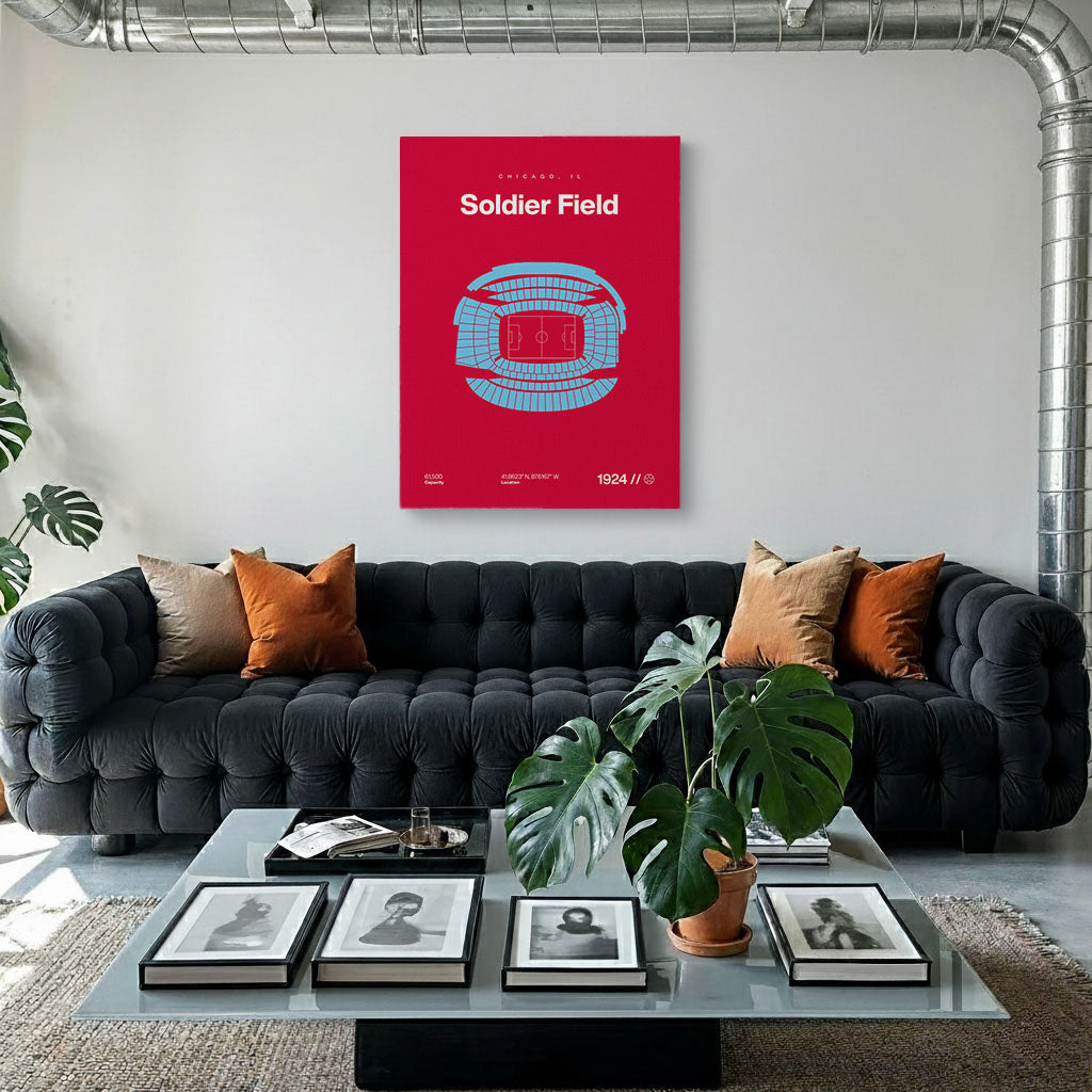 Chicago Soccer Stadium Bold