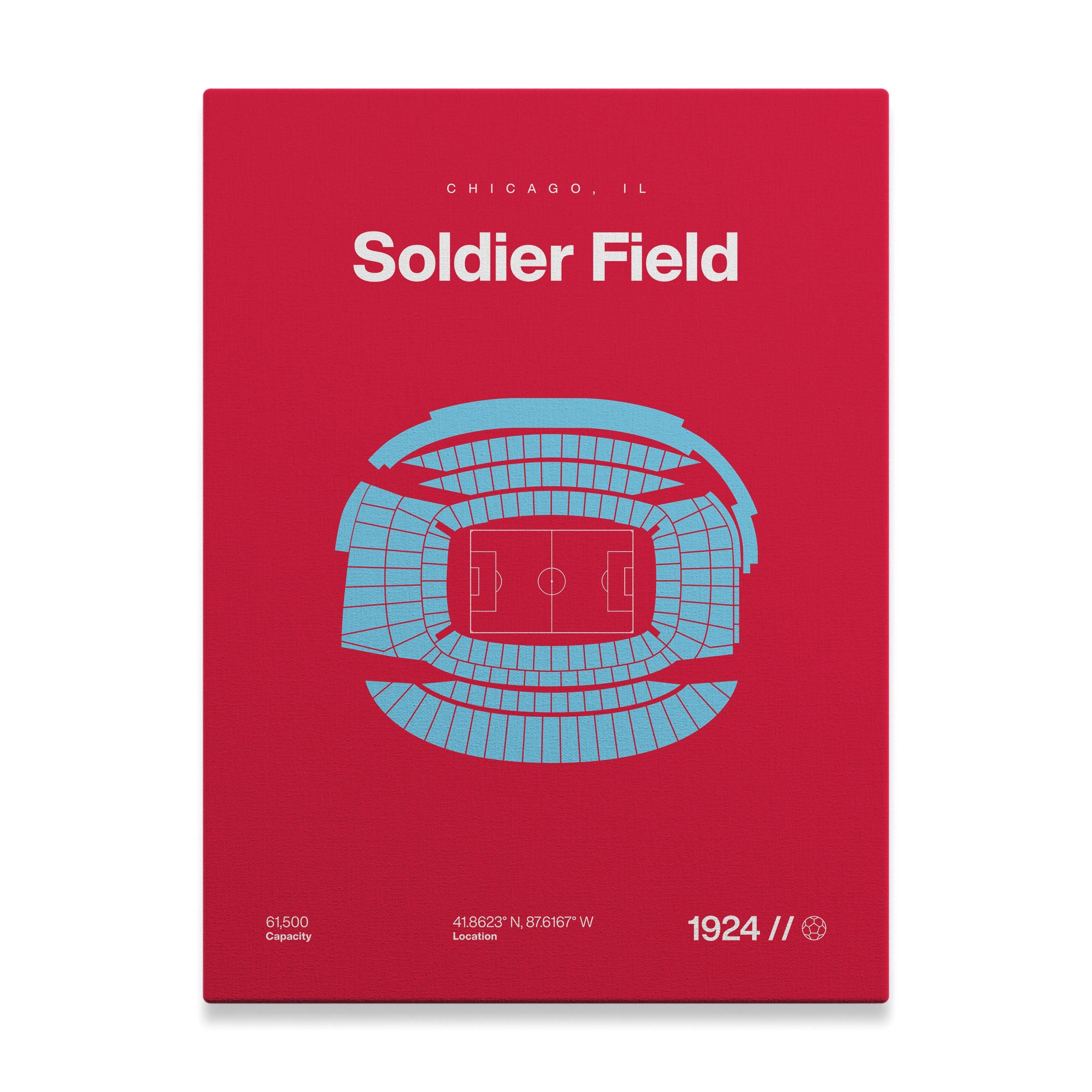 Chicago Soccer Stadium Bold