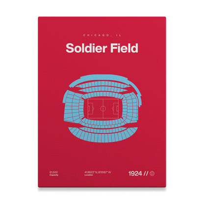Chicago Soccer Stadium Bold