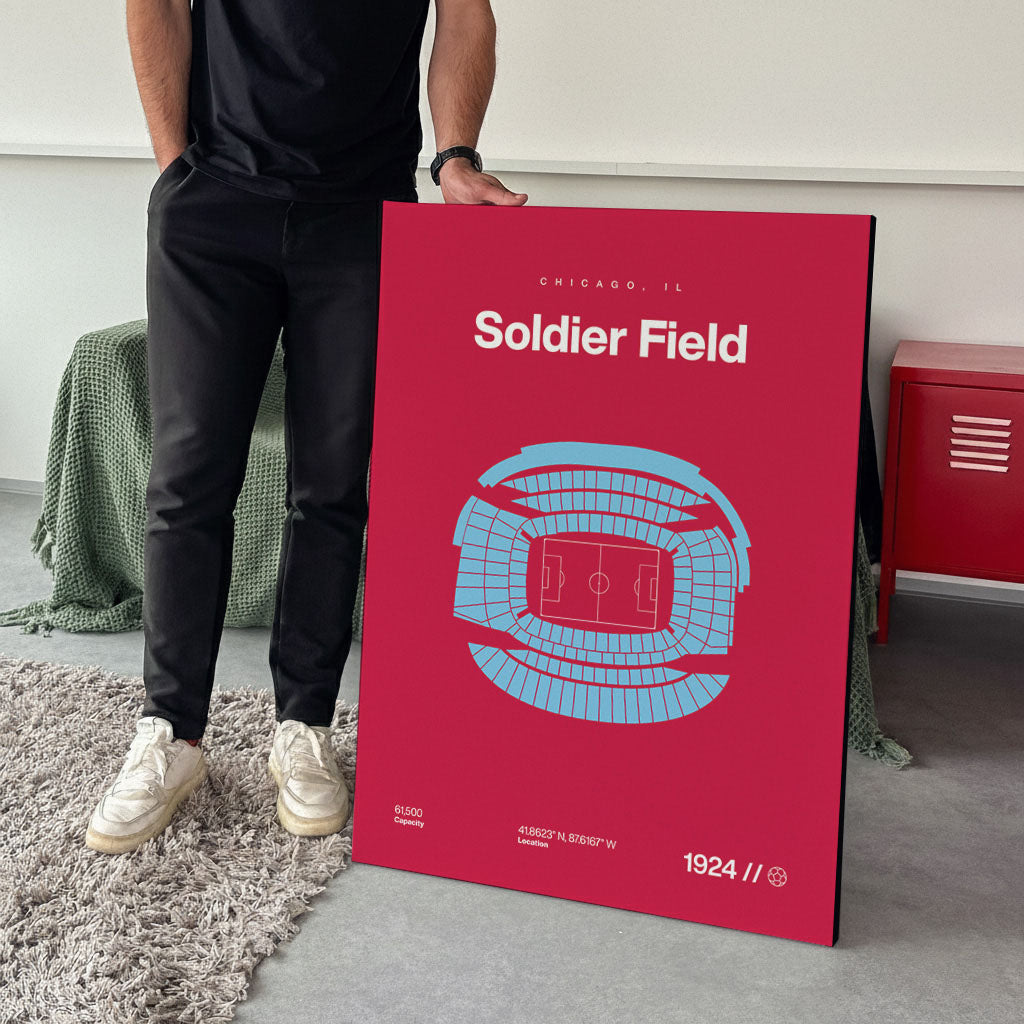 Chicago Soccer Stadium Bold