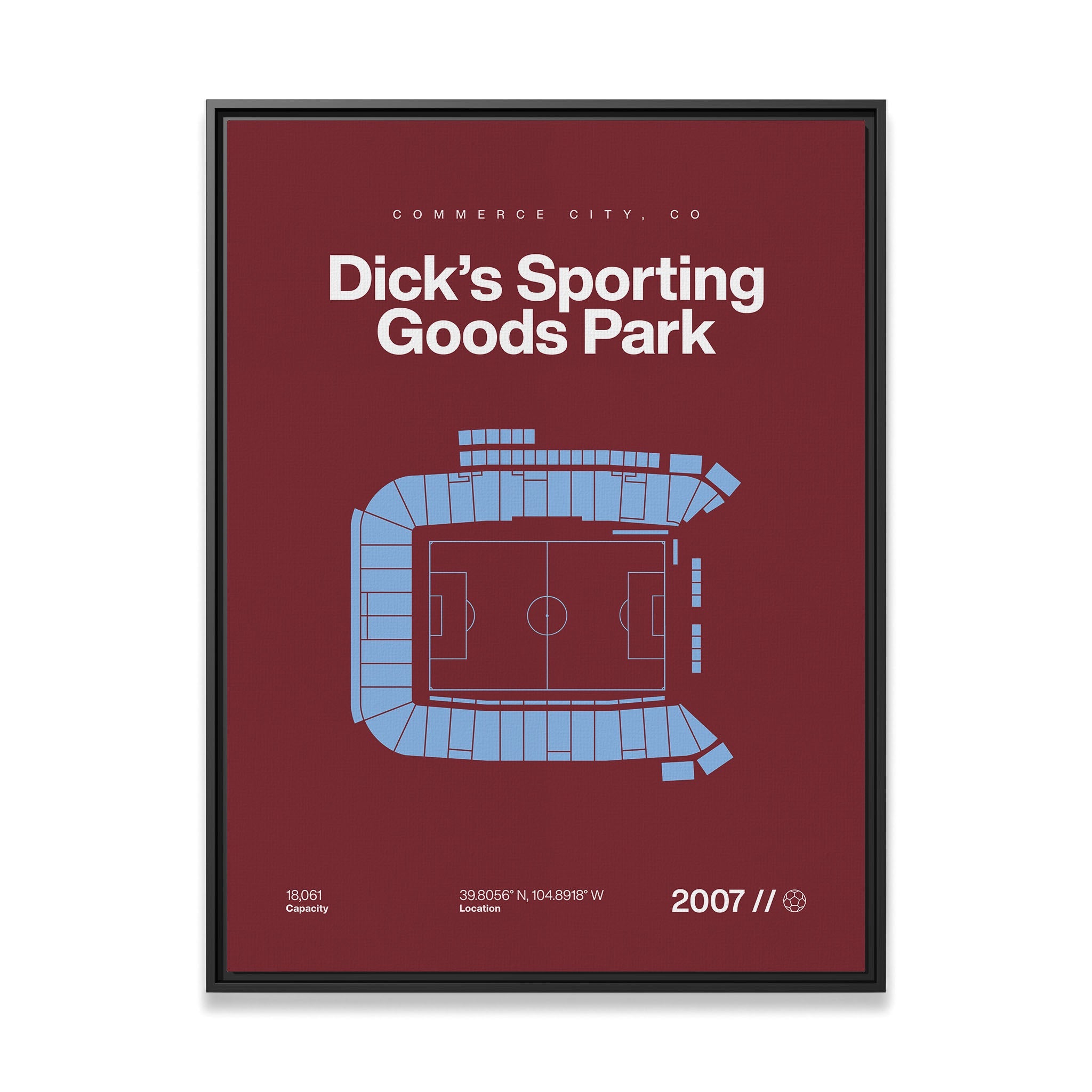 Colorado Soccer Stadium Bold