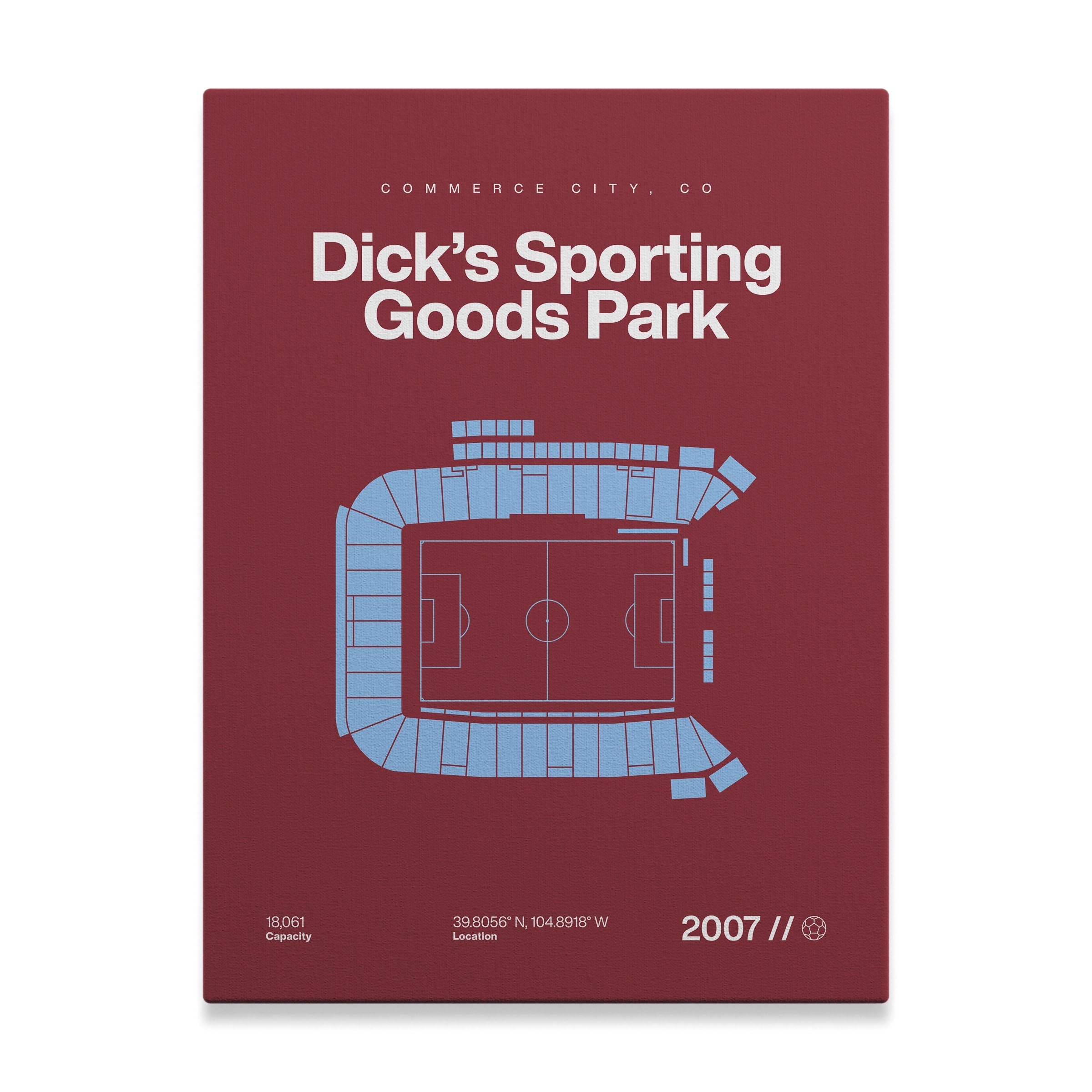 Colorado Soccer Stadium Bold