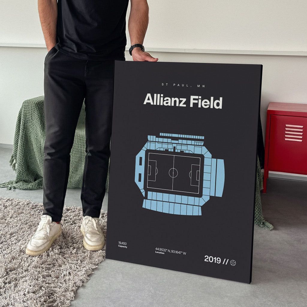 Minnesota Soccer Stadium Bold