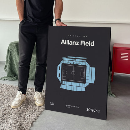 Minnesota Soccer Stadium Bold