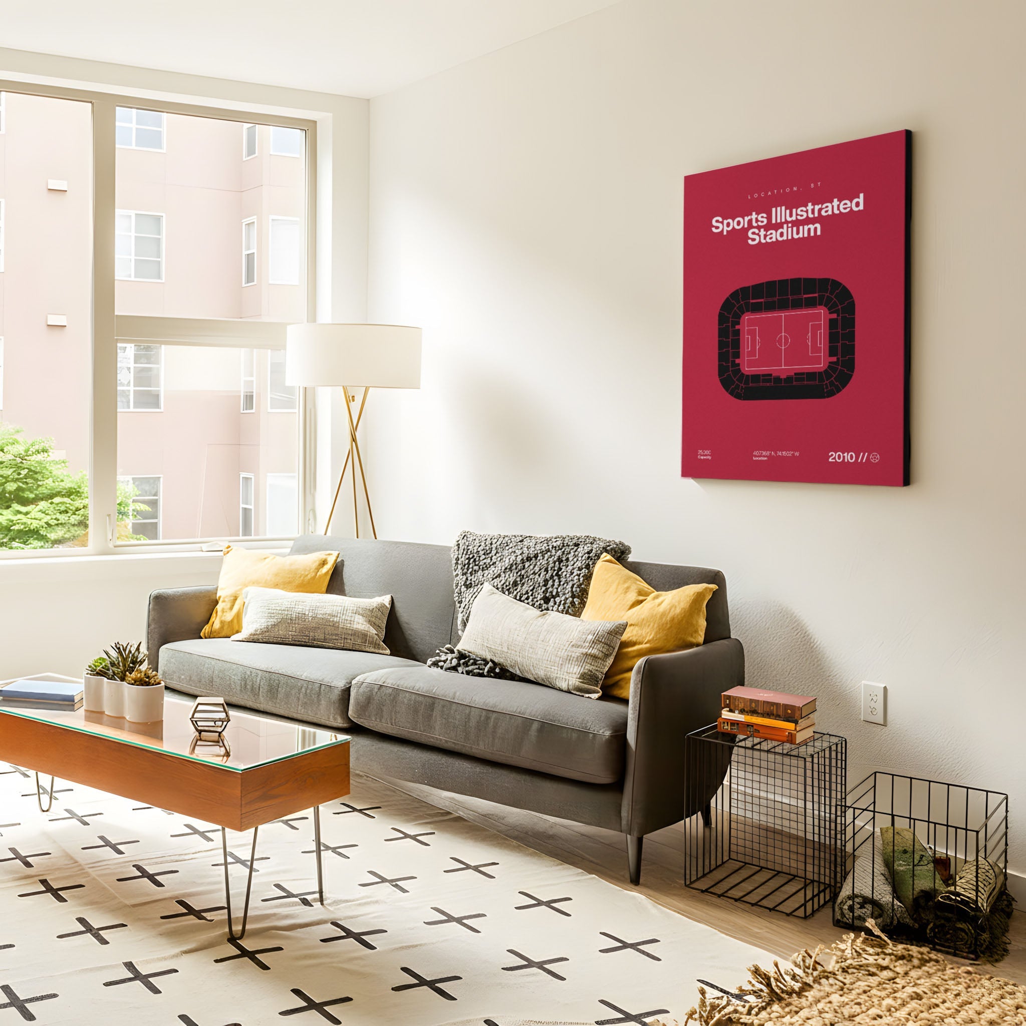 New York Soccer Stadium Bold