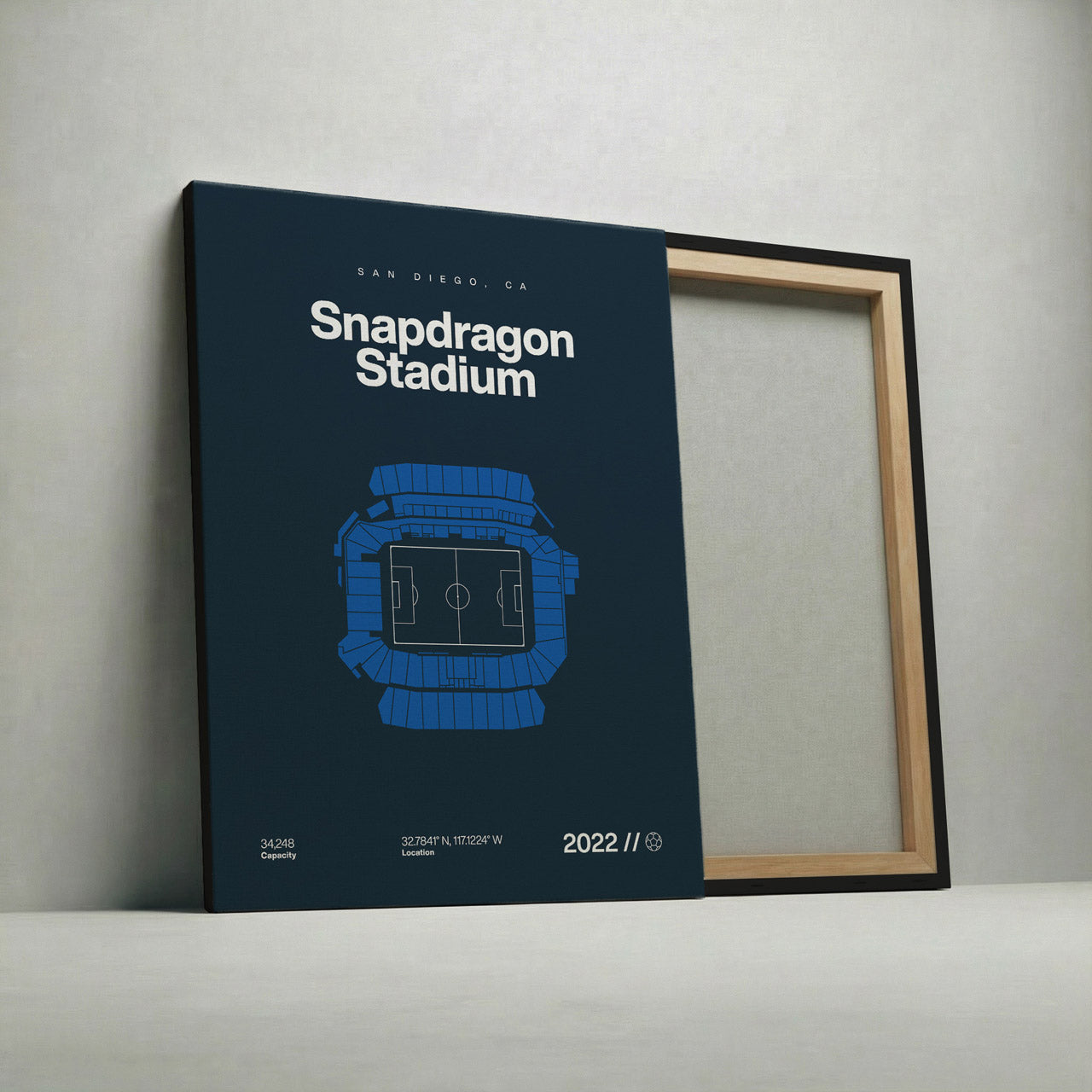 San Diego Soccer Stadium Bold