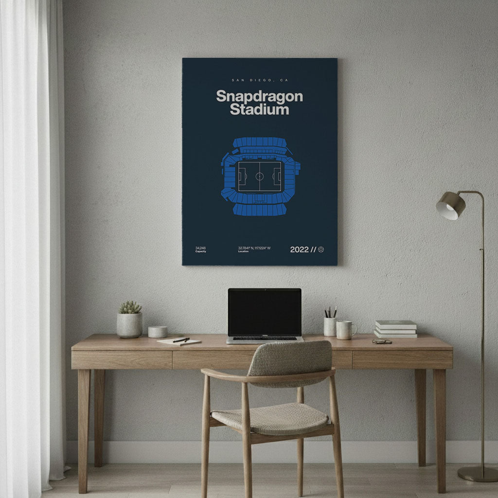 San Diego Soccer Stadium Bold