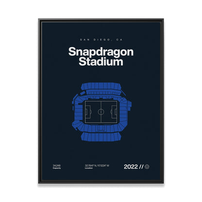 San Diego Soccer Stadium Bold