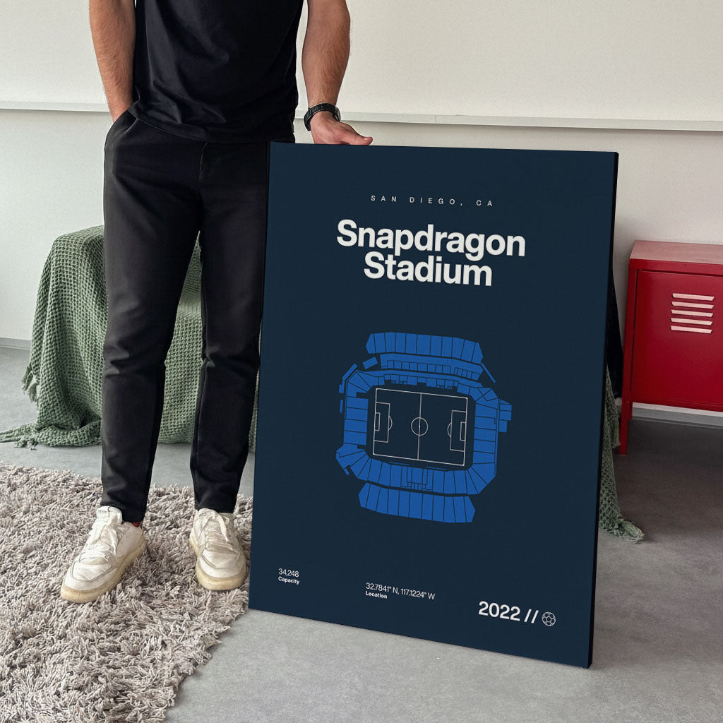 San Diego Soccer Stadium Bold