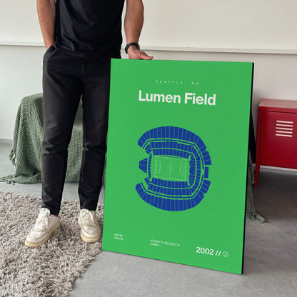 Seattle Soccer Stadium Bold