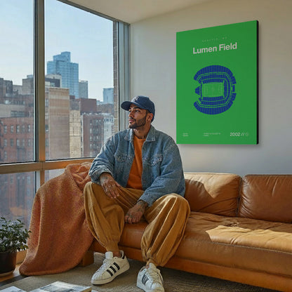 Seattle Soccer Stadium Bold