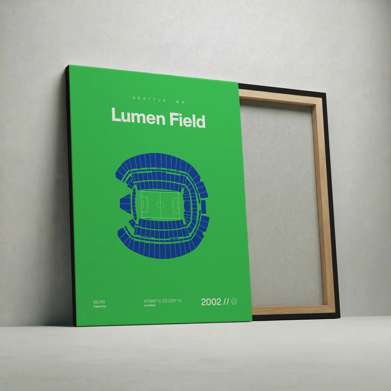 Seattle Soccer Stadium Bold