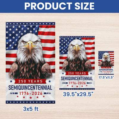 Flagwix American Flag - 250th Anniversary Semiquincentennial Eagle 4th of july Flag