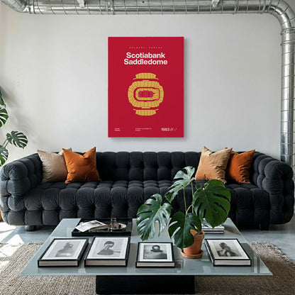 Calgary Hockey Arena Bold