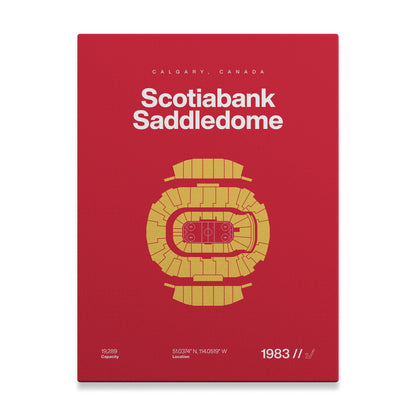 Calgary Hockey Arena Bold