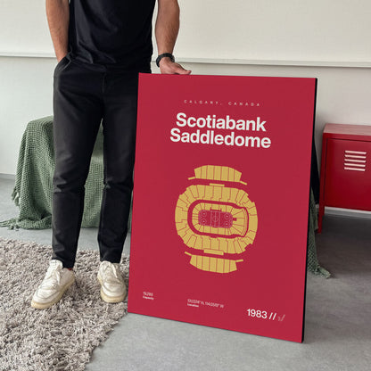 Calgary Hockey Arena Bold