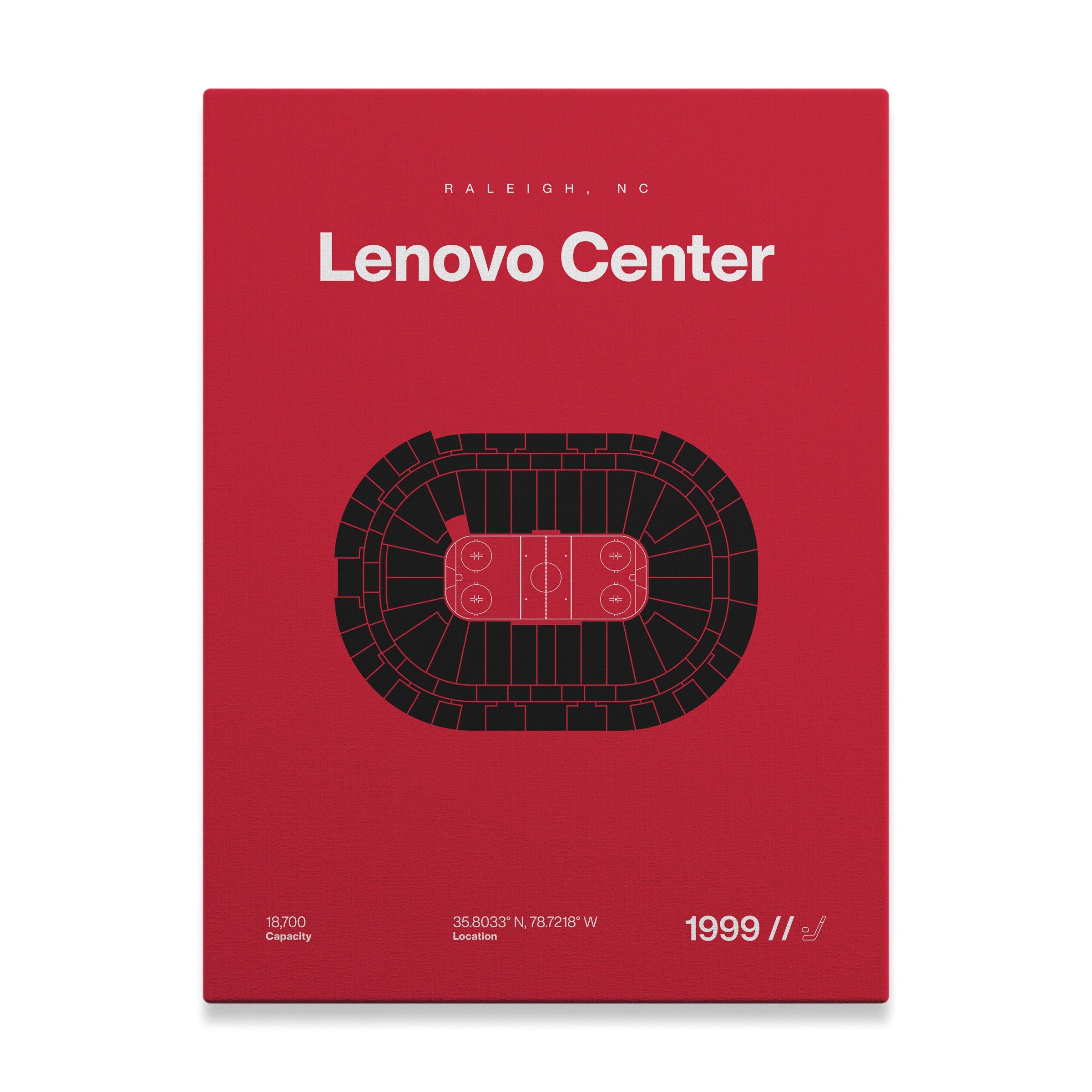 Carolina Hockey Arena Bold