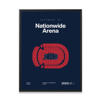 Columbus Hockey Arena Bold