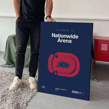 Columbus Hockey Arena Bold