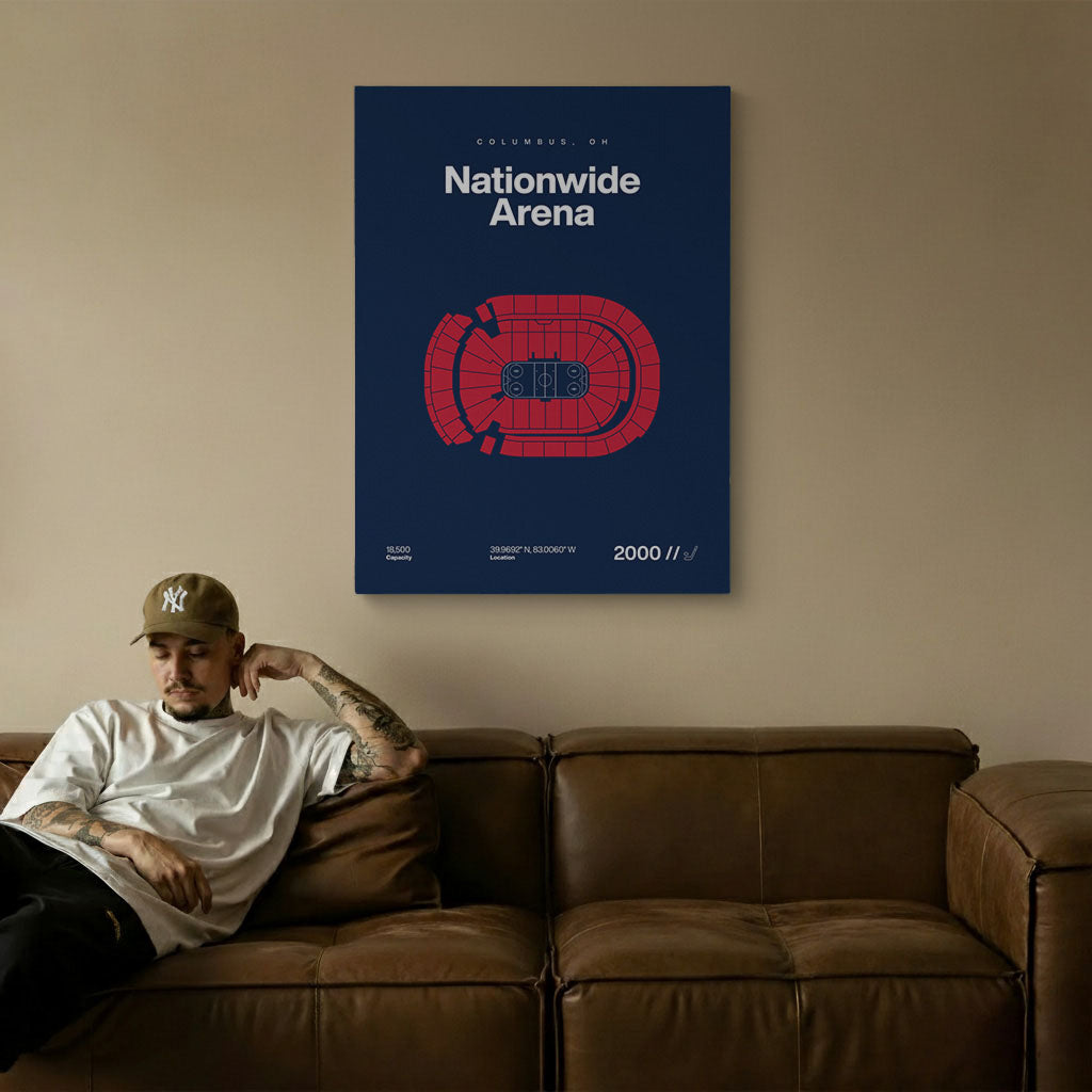 Columbus Hockey Arena Bold