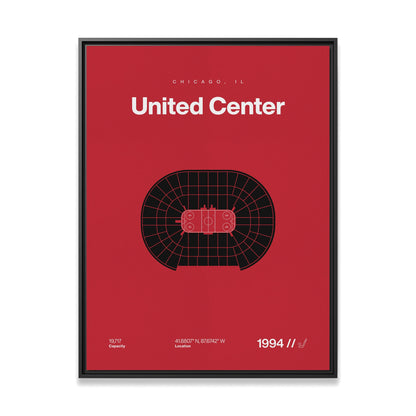 Chicago Hockey Arena Bold