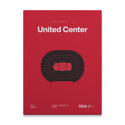 Chicago Hockey Arena Bold