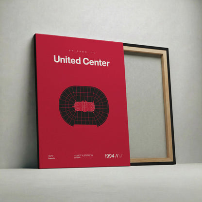 Chicago Hockey Arena Bold