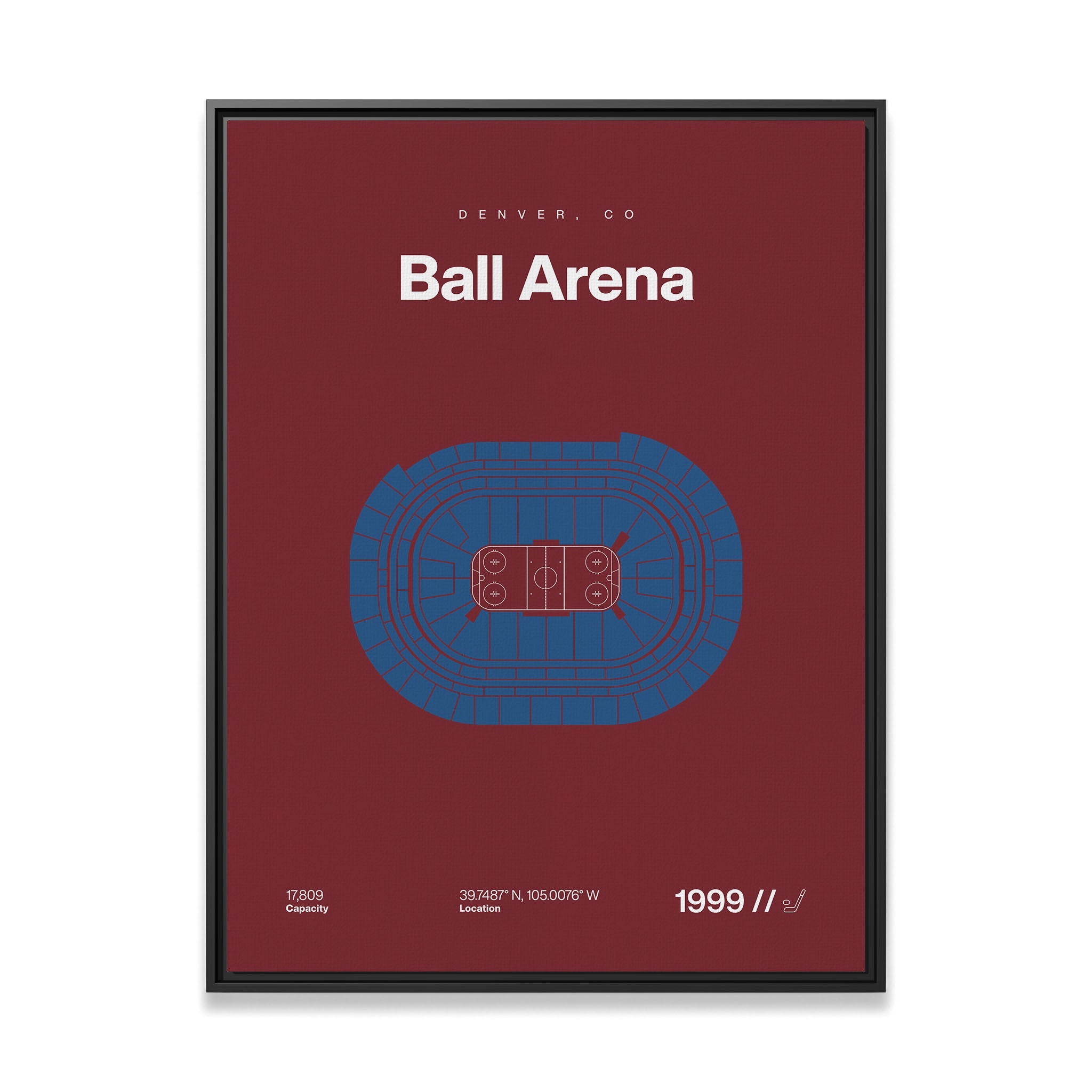 Colorado Hockey Arena Bold