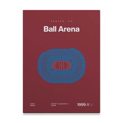 Colorado Hockey Arena Bold