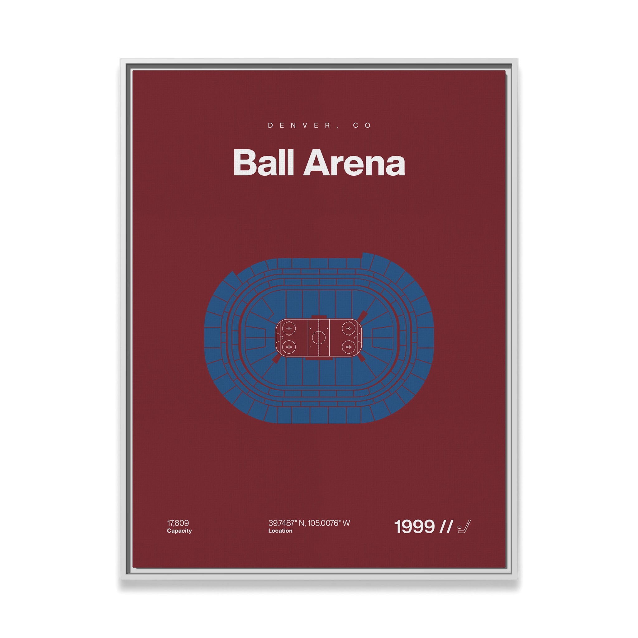 Colorado Hockey Arena Bold