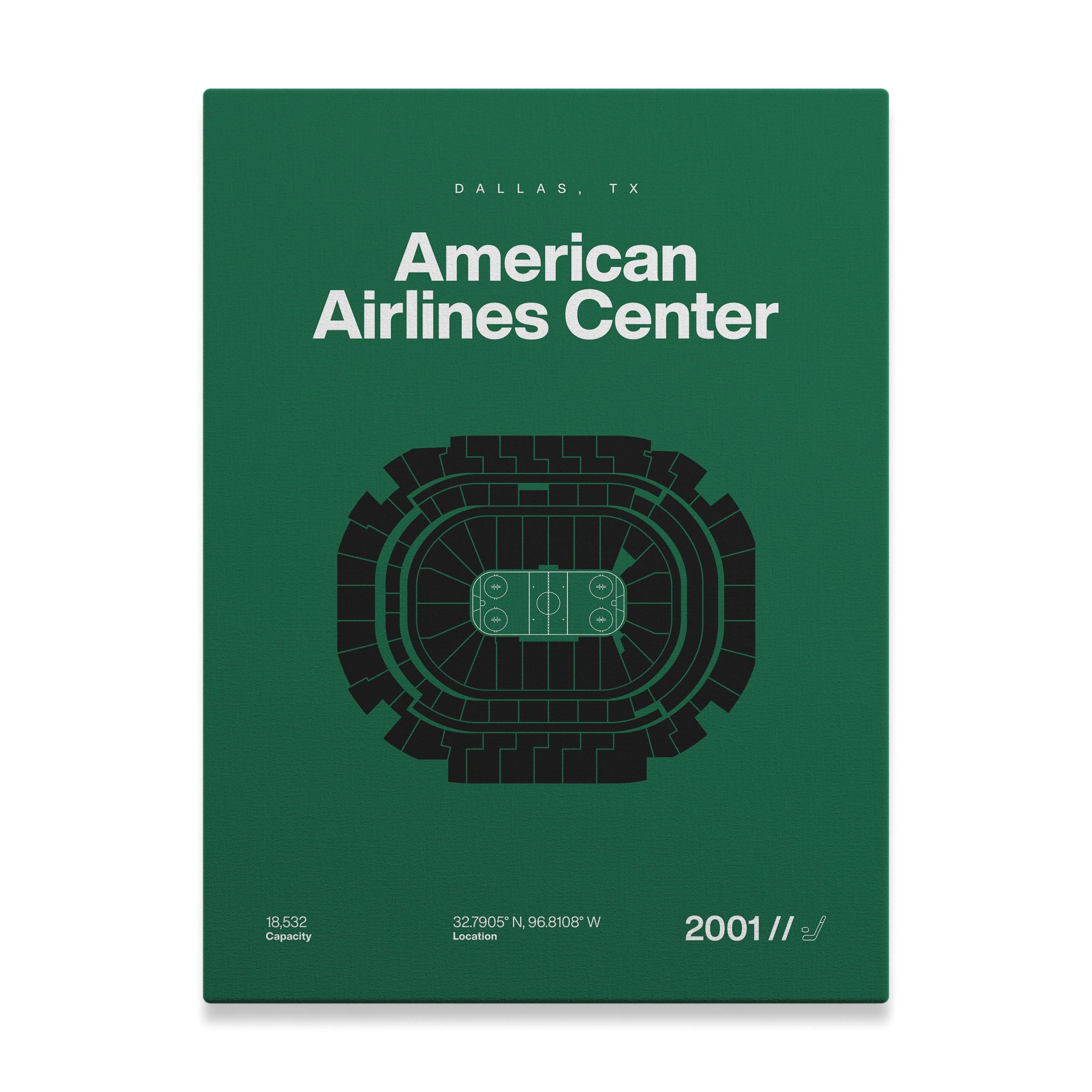 Dallas Hockey Arena Bold