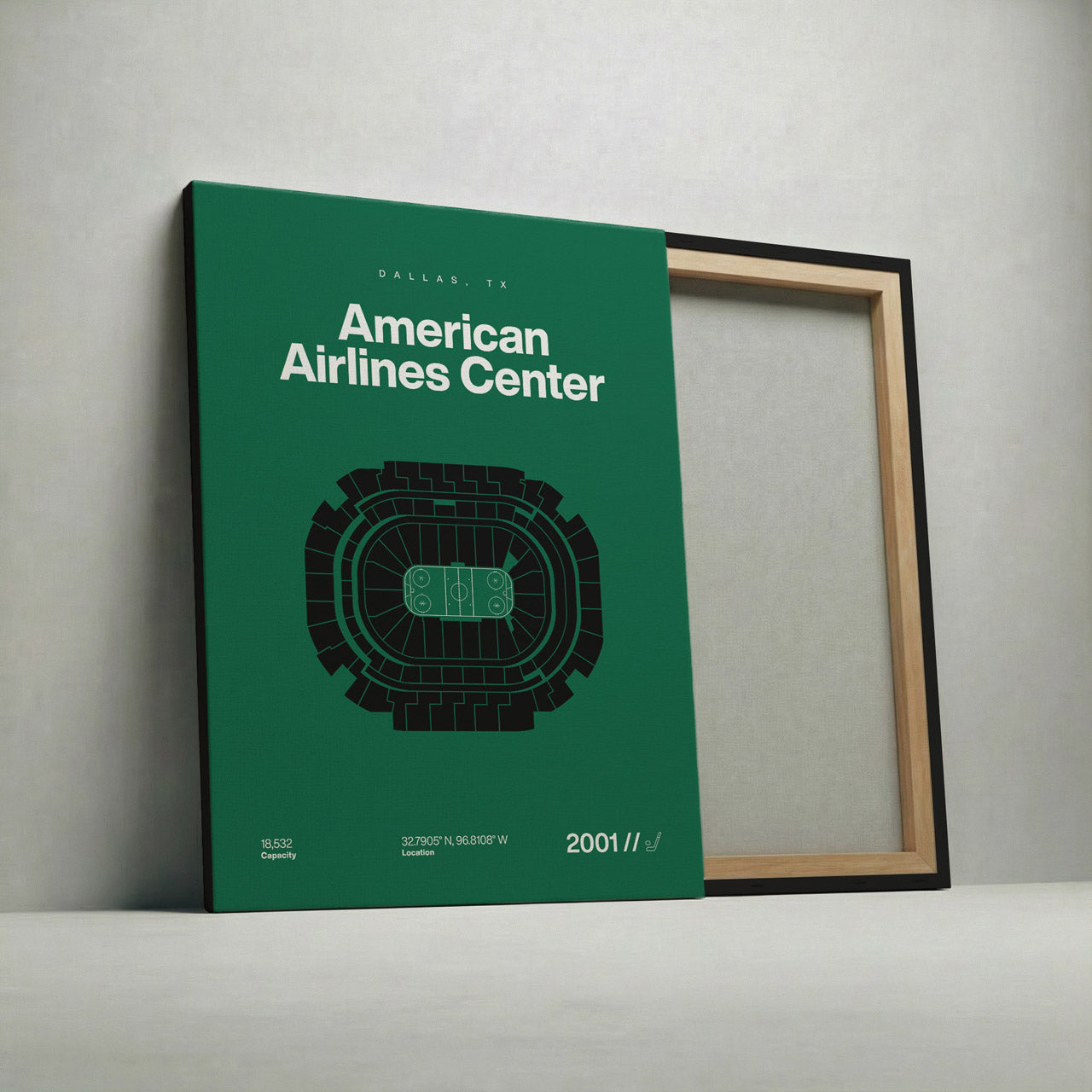 Dallas Hockey Arena Bold