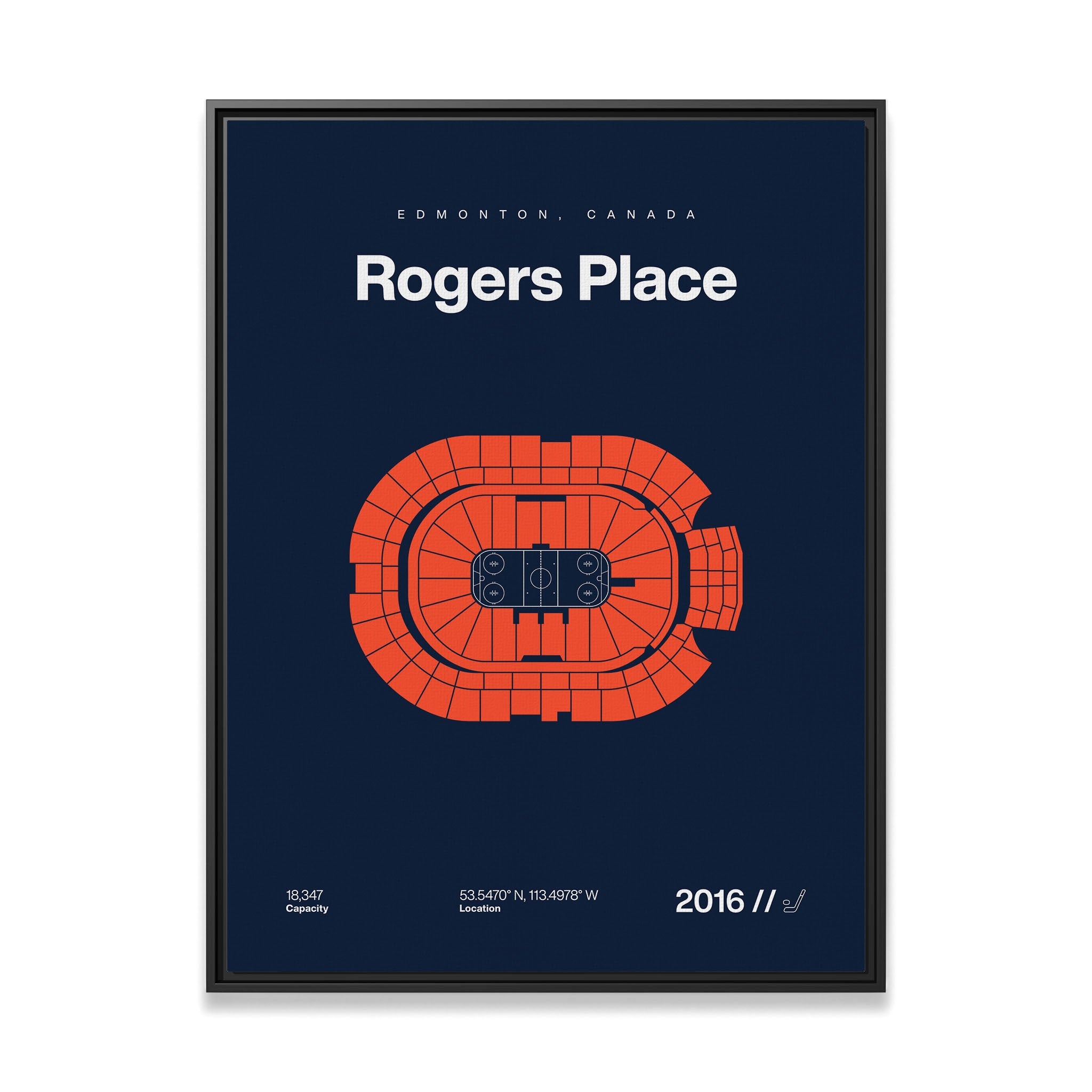 Edmonton Hockey Arena Bold