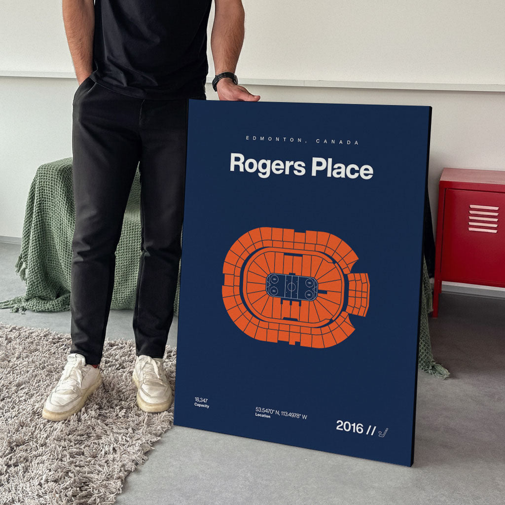 Edmonton Hockey Arena Bold