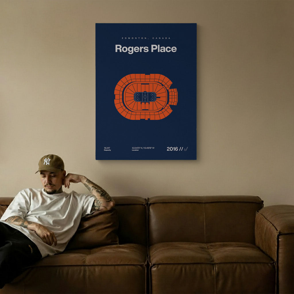 Edmonton Hockey Arena Bold