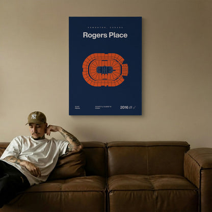 Edmonton Hockey Arena Bold