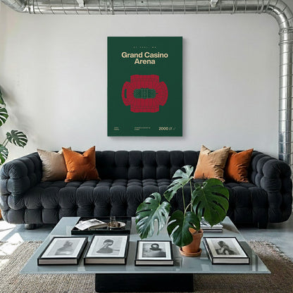 Minnesota Hockey Arena Bold