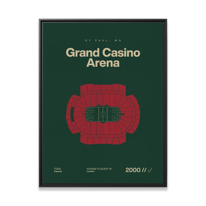 Minnesota Hockey Arena Bold