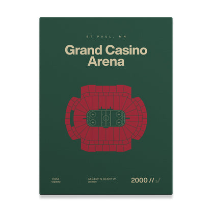 Minnesota Hockey Arena Bold