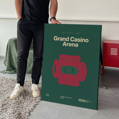 Minnesota Hockey Arena Bold