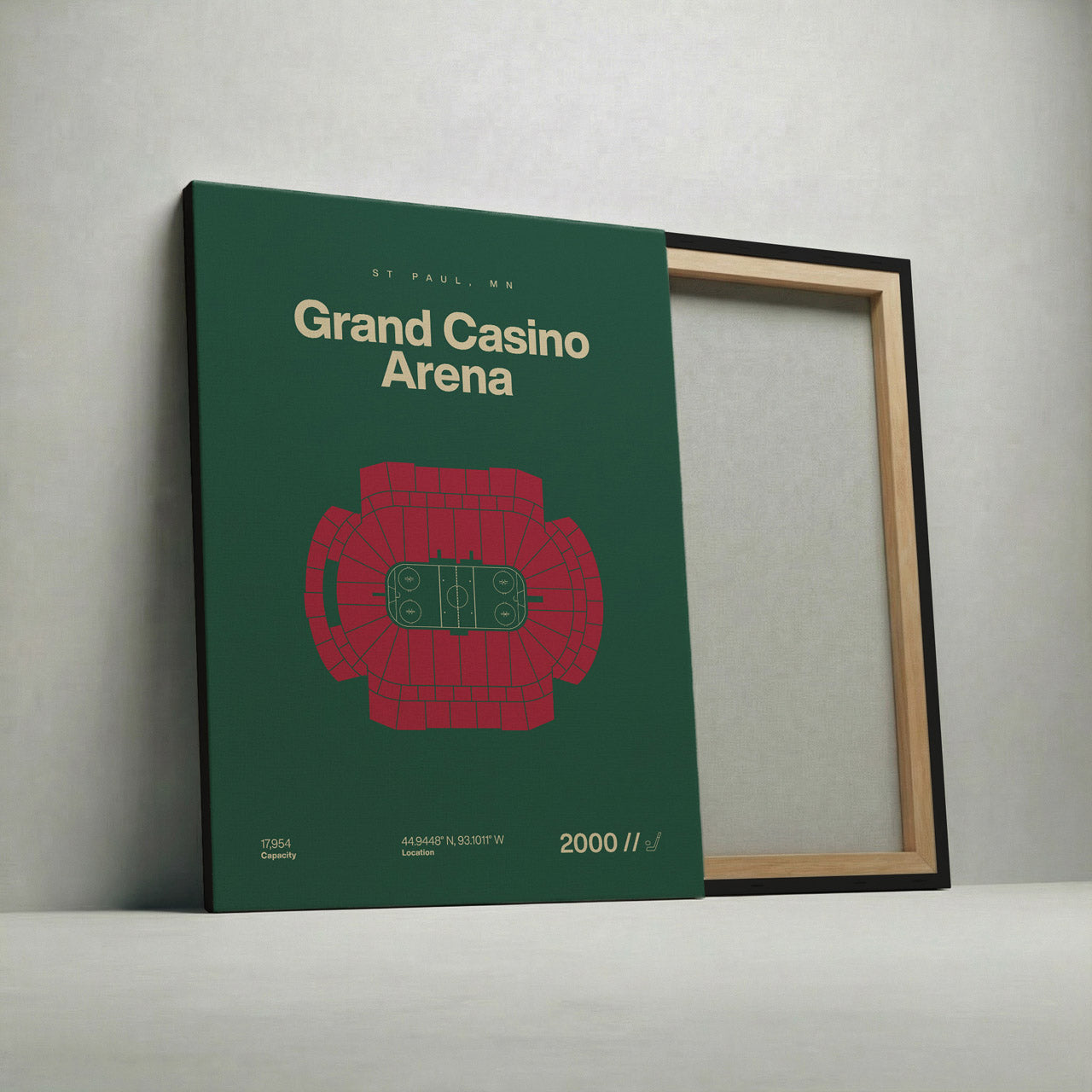 Minnesota Hockey Arena Bold