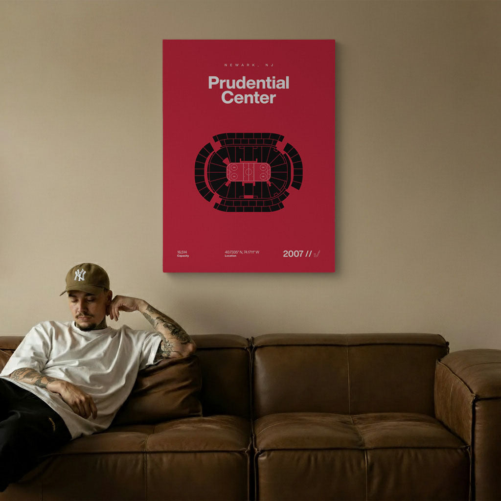 New Jersey Hockey Arena Bold