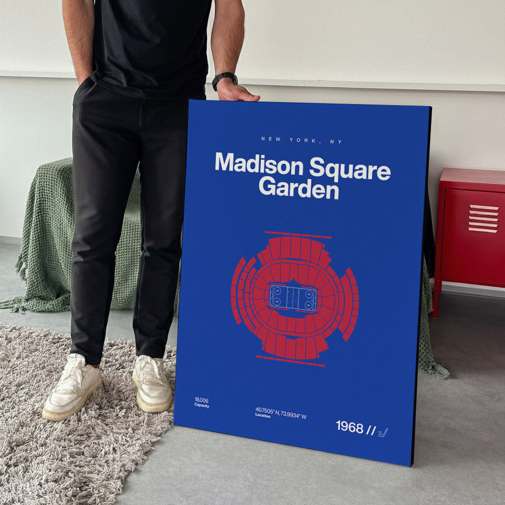 New York Hockey Arena Bold