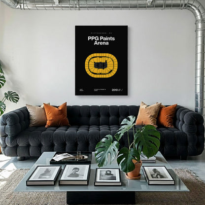 Pittsburgh Hockey Arena Bold