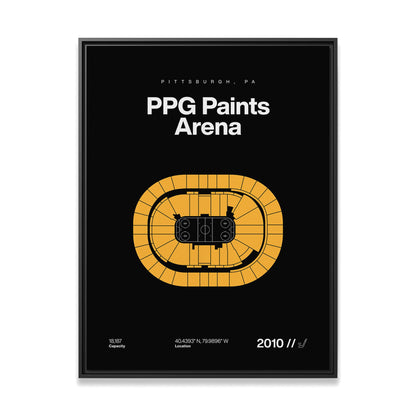 Pittsburgh Hockey Arena Bold